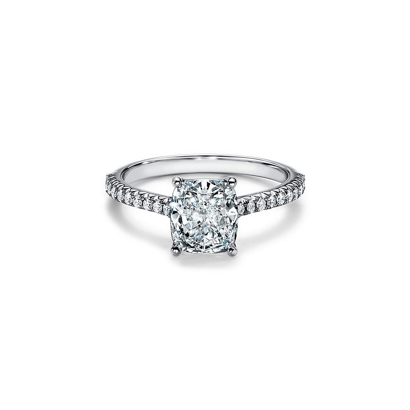 Details about   2.00 ct Cushion VVS1/D Diamond Wedding Ring New Design 